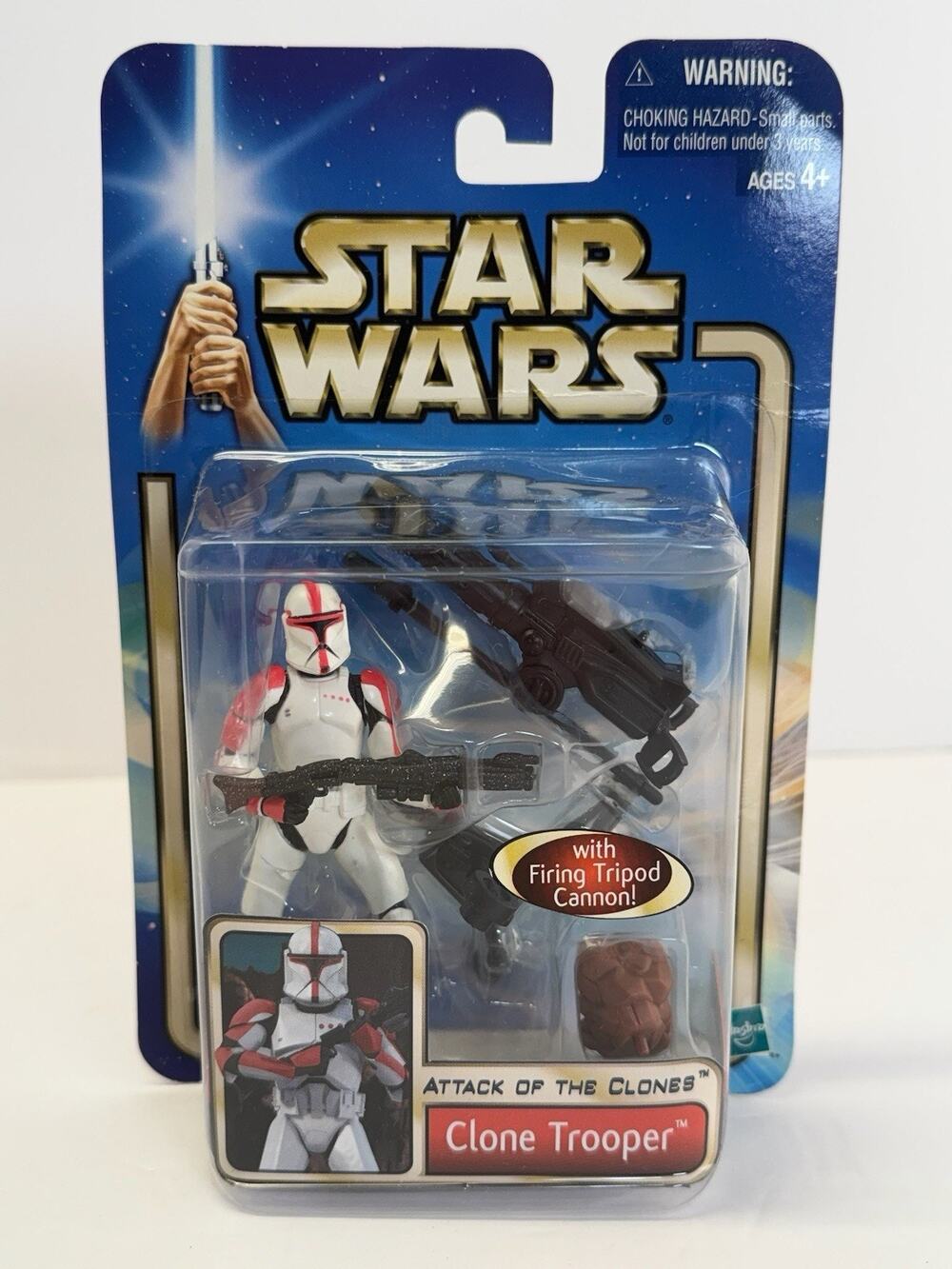 Star Wars Clone Trooper '02 #17 Attack of the Clones 3.75" Action Figure - New
